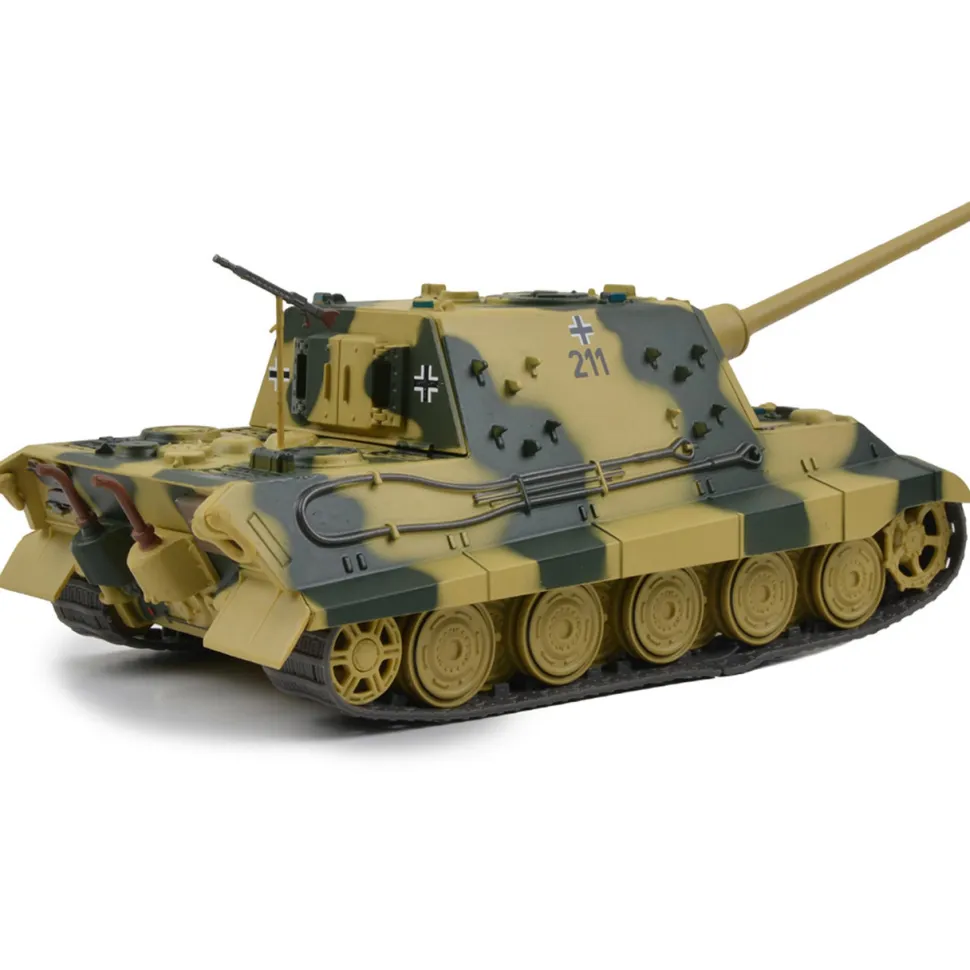 German Sd. Kfz. 186 Jagdpanzer VI Jagdtiger Heavy Tank Destroyer with Henschel Turret - "211", schwere Panzerjager Abtei 1:43 Scale Diecast Model by Armored Fighting Vehicles of W
