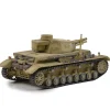 German Sd. Kfz. 161 PzKpfw IV Ausf. E Medium Tank - Tan 1:72 Scale Diecast Model by Panzerkampf