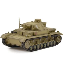 German Sd. Kfz. 161 PzKpfw IV Ausf. E Medium Tank - Tan 1:72 Scale Diecast Model by Panzerkampf