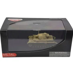 German Sd. Kfz. 161 PzKpfw IV Ausf. E Medium Tank - Tan 1:72 Scale Diecast Model by Panzerkampf