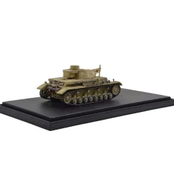 German Sd. Kfz. 161 PzKpfw IV Ausf. E Medium Tank - Tan 1:72 Scale Diecast Model by Panzerkampf