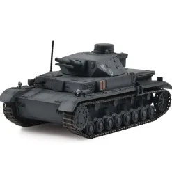 German Sd. Kfz. 161 PzKpfw IV Ausf. E Medium Tank - Gray 1:72 Scale Diecast Model by Panzerkampf