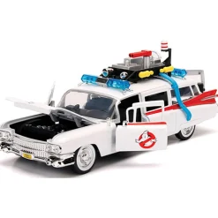 1959 Ghostbusters Ecto-1 Cadillac 1:24 Scale Diecast Model by Jada Toys
