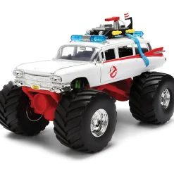 Ghostbusters ECTO-1 Monster Truck Version 1:24 Scale Diecast Model Car by Jada Toys