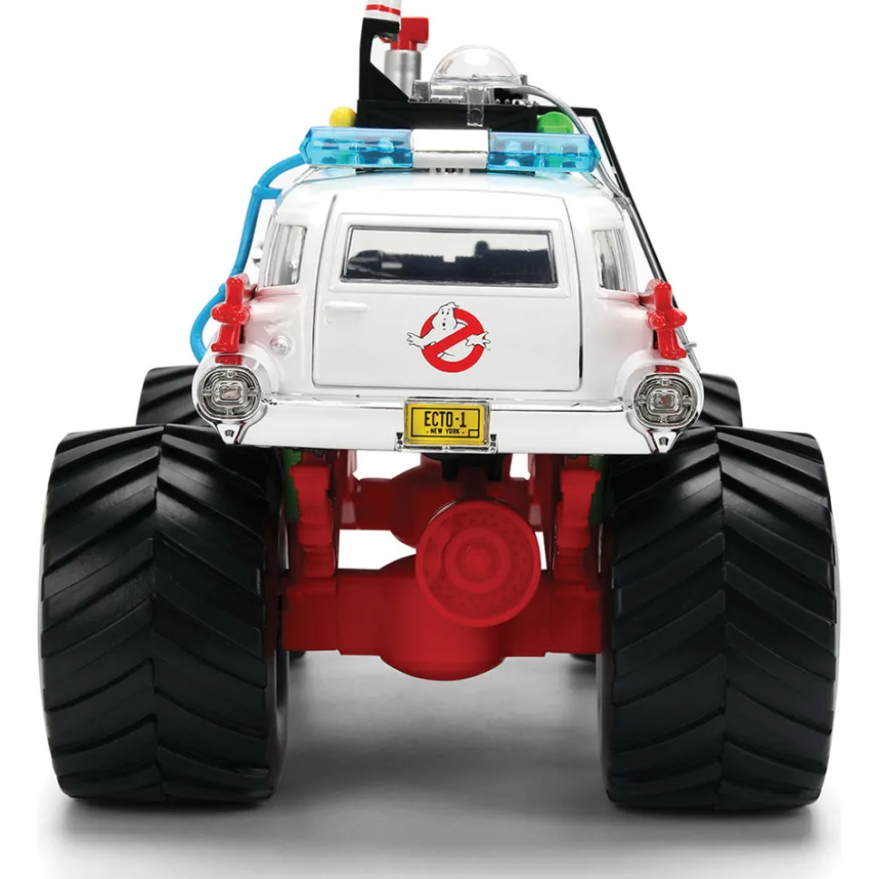 Ghostbusters ECTO-1 Monster Truck Version 1:24 Scale Diecast Model Car by Jada Toys