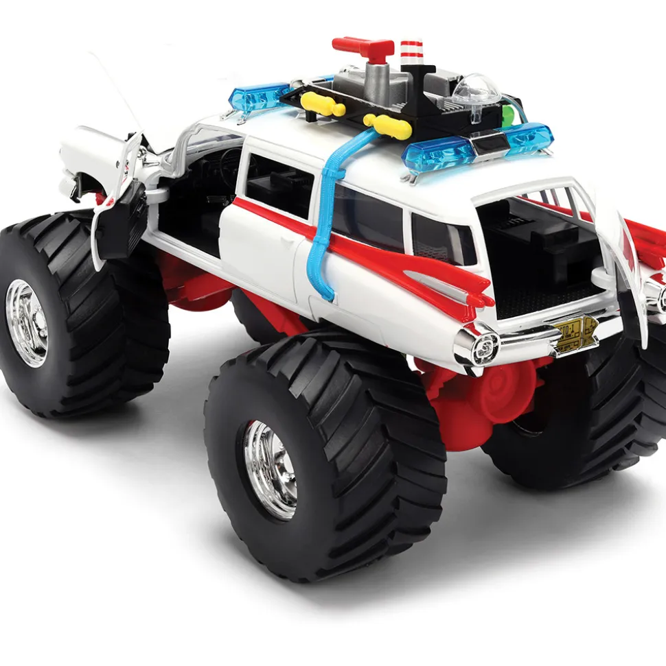 Ghostbusters ECTO-1 Monster Truck Version 1:24 Scale Diecast Model Car by Jada Toys