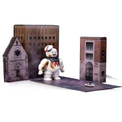 Ghostbusters Stay Puft Marshmallow Man & ECTO-1 - Nano Rides Diecast Model Car by Jada Toys