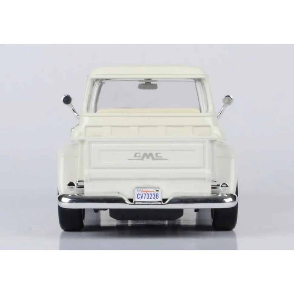 1957 GMC Blue Chip Pickup - Cream 1:24 Scale Diecast Model Truck by Motormax