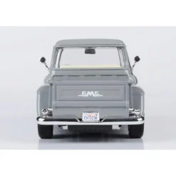 1957 GMC Blue Chip Pickup - Gray 1:24 Scale Diecast Model Truck by Motormax