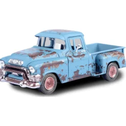 1955 GMC Blue Chip Pickup - Weathered Treasure 1:24 Scale Diecast Model Truck by Motormax