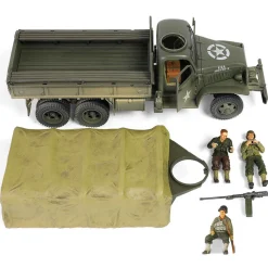 GMC CCKW 353 6x6 2.5 Ton Truck 1/32 Die Cast Model- Canvas Covering 1:32 scale Metal by Forces of Valor