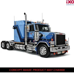 1980 GMC General - Blue 1:64 Scale Diecast Model Truck by IXO Models
