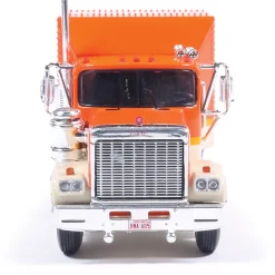 1980 GMC General - Orange And Yellow 1:64 Scale Diecast Model Truck by IXO Models