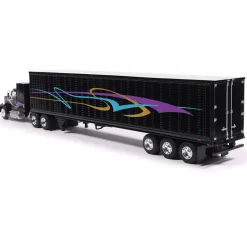 1980 GMC General With Black Trailer 1:64 Scale Diecast Model Truck by IXO Models