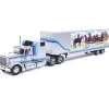 1980 GMC General With Trailer - Western White 1:43 Scale Diecast Model Truck by IXO Models