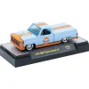1979 GMC Sierra Classic 15 Custom GULF - Blue - MiJo Exclusives 1:64 Scale Diecast Model Truck by Mijo