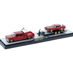 1977 GMC Sierra 3500 - Custom & 1977 Pontiac Firebird Trans Am Diecast Collection 1:64 Scale Diecast Model Truck by M2 Machines