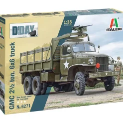 GMC 2 1/2 Ton, 6X6 Truck 1/35 Kit 1:35 Scale Plastic Model Kit by Italeri