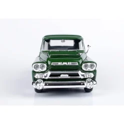 1958 GMC 100 Wideside Pickup - Dark Green 1:24 Scale Diecast Model Truck by Motormax