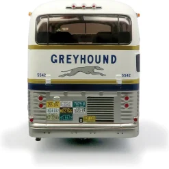 GM PD-4501 Scenicruiser Coach: Greyhound Bus Lines - 50th Anniversary 1:43 Scale Diecast Model Truck by Iconic Replicas