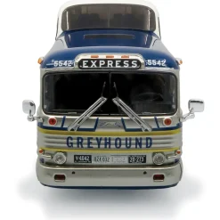 GM PD-4501 Scenicruiser Coach: Greyhound Bus Lines - 50th Anniversary 1:43 Scale Diecast Model Truck by Iconic Replicas