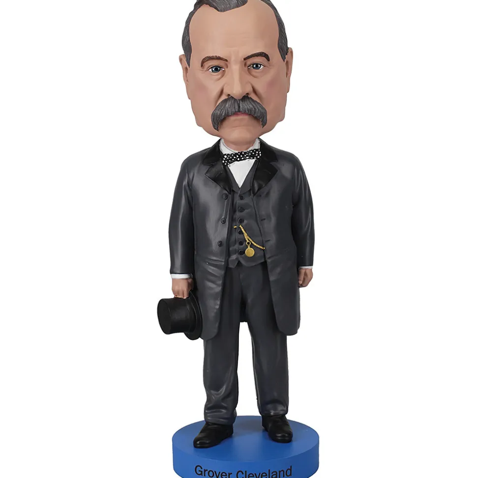 Grover Cleveland Bobblehead Royal Bobbles (RB1387) Resin by Royal Bobbles