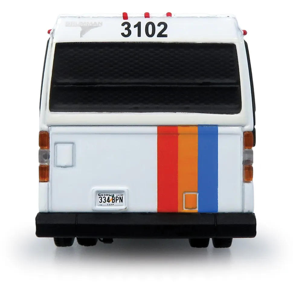 1980 Grumman 870 Transit Bus: MARTA Atlanta 1:87 Scale Diecast Model Truck by Iconic Replicas