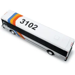 1980 Grumman 870 Transit Bus: MARTA Atlanta 1:87 Scale Diecast Model Truck by Iconic Replicas