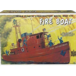 Harbor Fire Boat 1/160 Kit Atlantis (L72121) 1:160 scale Plastic by Atlantis Models