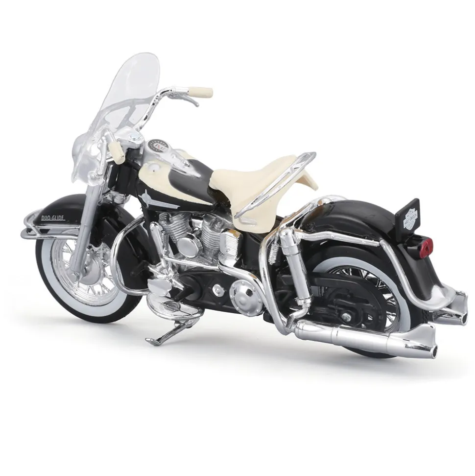 Harley-Davidson Duo 1968 Electra Glide + 1962 Duo Glide 1:18 Scale Diecast Model Motorcycle by Maisto