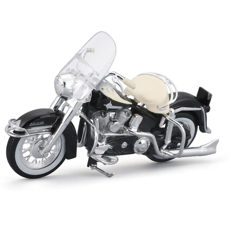 Harley-Davidson Duo 1968 Electra Glide + 1962 Duo Glide 1:18 Scale Diecast Model Motorcycle by Maisto