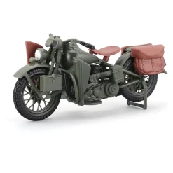 Harley-Davidson Duo 1942 Flat Head + 1948 Panhead 1:18 Scale Diecast Model Motorcycle by Maisto