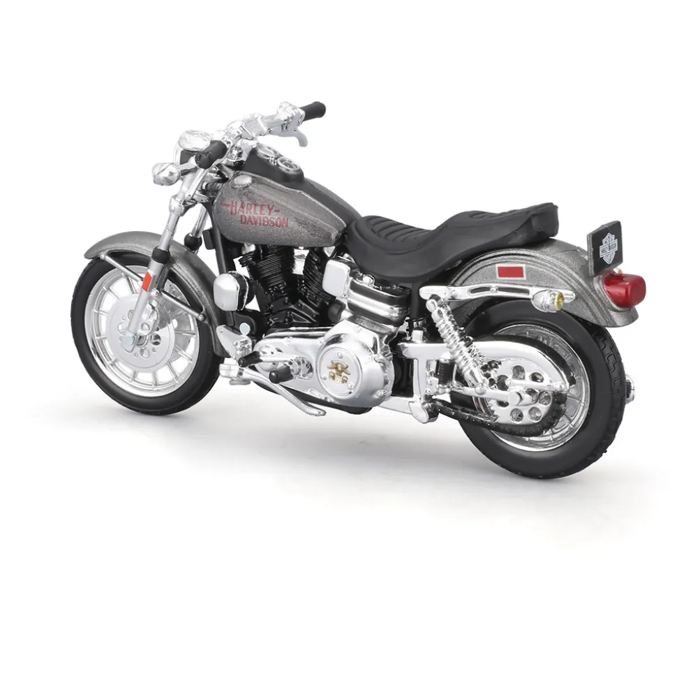 Harley-Davidson Duo 1977 FXS Low Rider + 1978 Electra Glide 1:18 Scale Diecast Model Motorcycle by Maisto