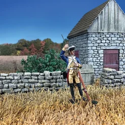 Hessian Regiment von Donop, Ramming Cartridge 1/30 Figure William Britain (16191) 1:30 Scale Metal by William Britain
