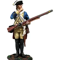 Hessian Regiment von Donop, Tearing Cartridge 1/30 Figure William Britain (16189) 1:30 Scale Metal by William Britain