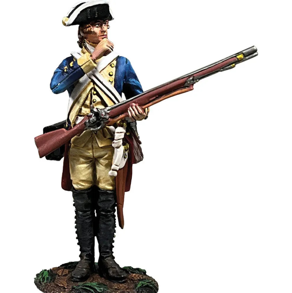 Hessian Regiment von Donop, Tearing Cartridge 1/30 Figure William Britain (16189) 1:30 Scale Metal by William Britain