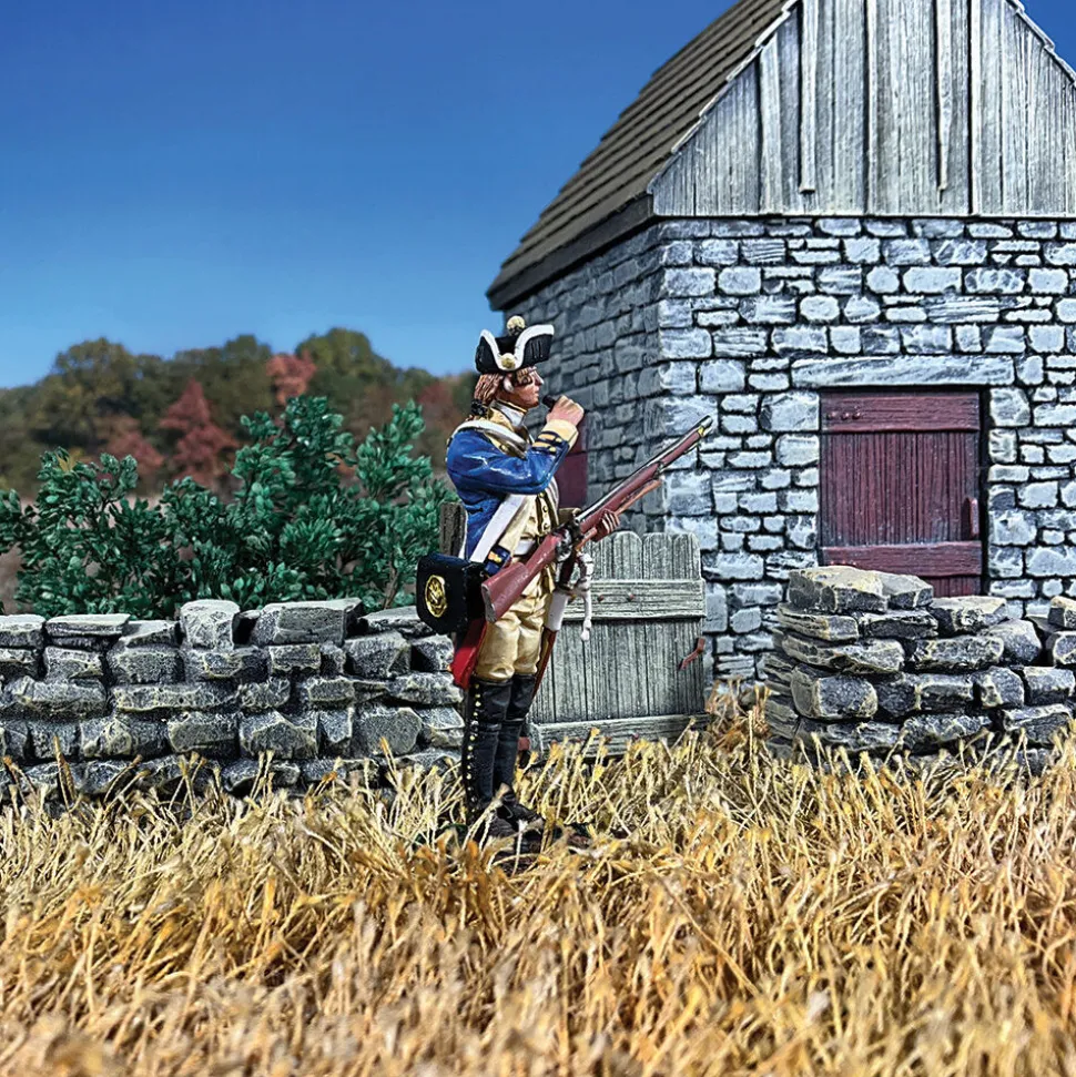 Hessian Regiment von Donop, Tearing Cartridge 1/30 Figure William Britain (16189) 1:30 Scale Metal by William Britain