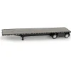 High Boy Spread Axle Flatbed Trailer - Black 1:87 Scale Model Truck by HO Logistics