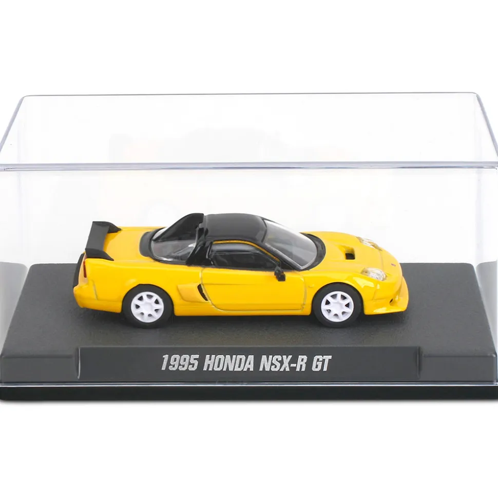 1995 Honda NSX-R GT - Yellow 1:64 Scale Diecast Model Car by Majorette