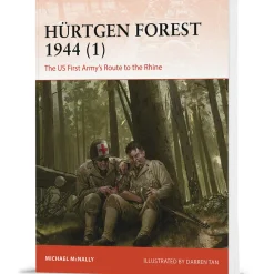 Hürtgen Forest 1944, Vol. 1 Osprey Campaign (9781472862297) Softcover by Osprey Publishing