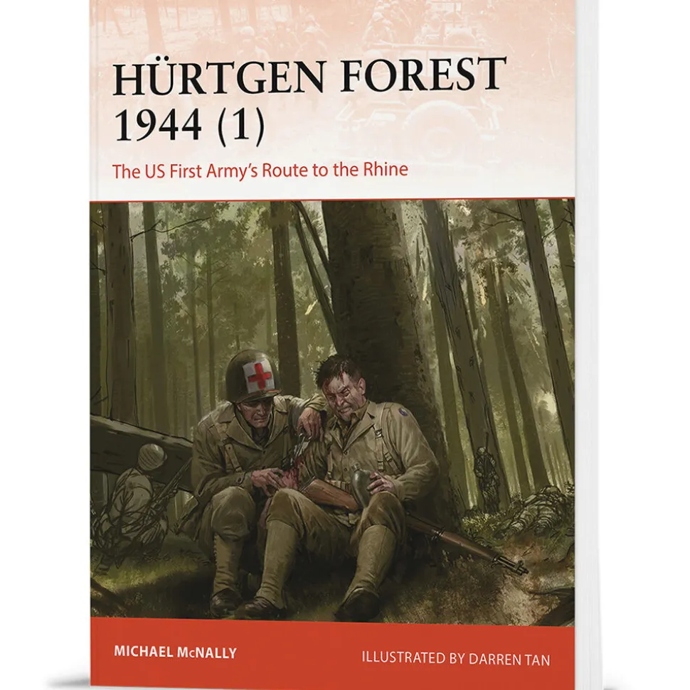 Hürtgen Forest 1944, Vol. 1 Osprey Campaign (9781472862297) Softcover by Osprey Publishing