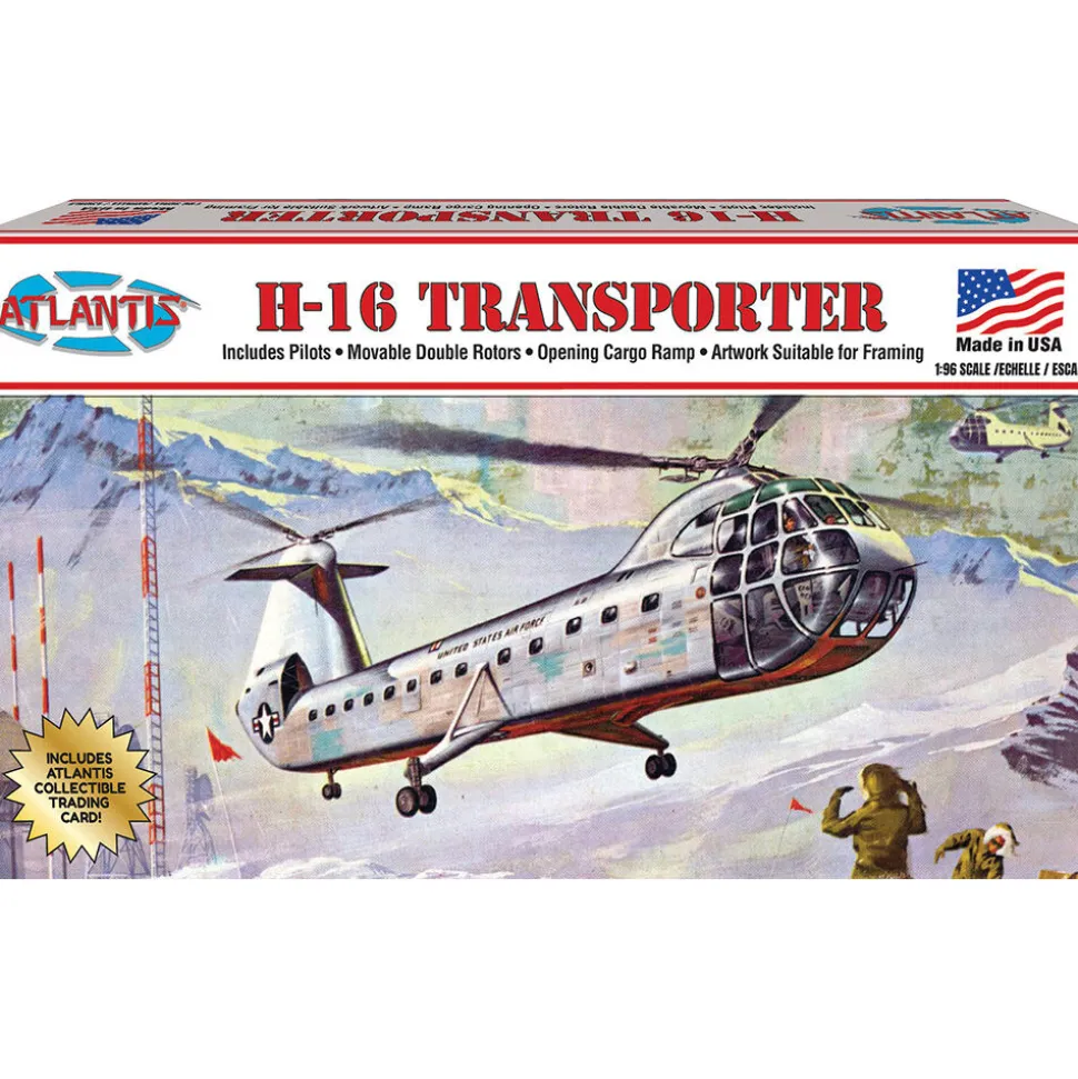 H-16 Transporter 1/96 Kit Atlantis (H223) 1:96 scale Plastic by Atlantis Models