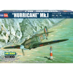 Hurricane Mk. I 1/48 Kit HOBBY BOSS (81777) 1:48 scale Plastic by HobbyBoss