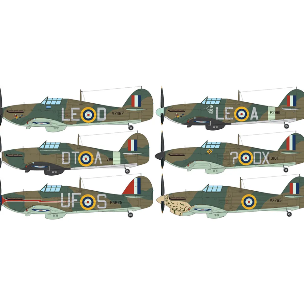 Hurricane Mk.1 1/48 Kit Italeri (2838) 1:48 scale Plastic by Italeri