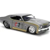 1971 Hurst Chevy Chevelle SS - Gray 1:24 Scale Diecast Model Car by Jada Toys