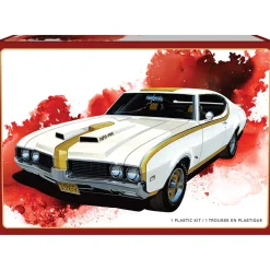 1969 Hurst Oldsmobile Cutlass 1:25 Scale Plastic Model Kit by AMT