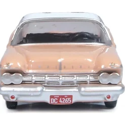 1959 Imperial Crown Coupe - Persian Pink / White 1:87 Scale Diecast Model Car by Oxford Diecast