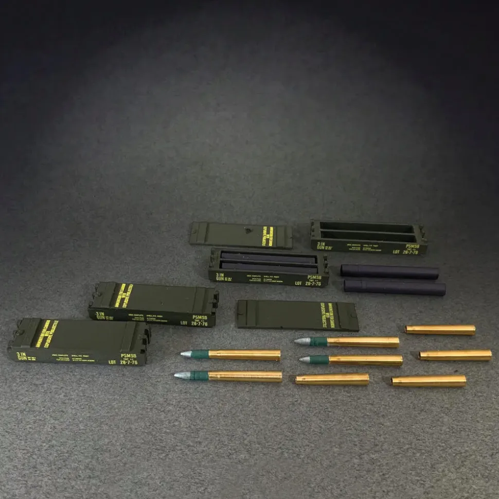 3-Inch Anti-Tank Gun, 1/30 Accessory Set William Britain (25147) 1:30 scale Polyresin by William Britain