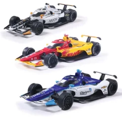 2025 Indianapolis 500 Victory Row Collector's 3 Car Set 1:64 Scale Diecast Model Car by IXO Models