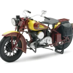 1934 Indian Sport Scout 1:12 Scale Diecast Model Motorcycle by New-Ray Toys